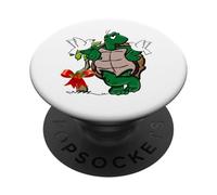 Two Turtle Doves Twelve Days Of Christmas Funny PopSockets Adhesive PopGrip