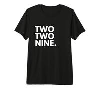 Two Two Nine Area Code 229 Albany Georgia Premium T-Shirt