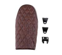 Two-Up Seat Motorcycle Cushion Seat Accessories Flat Brat Style Cafe Saddle For CG125 20.9 * .8 3.4 inch