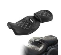 Two-Up Seat Pillion Backrest For Harley Touring Street Electra Glide Road King Special Classic CVO 2009 2010 11 12 13 14 15 16 17 18 19 20 21 22 Motorcycle