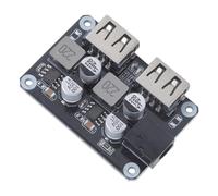 Two USB Car Chargers Module 3.0/2.0 Fast Charging 6 32V Input Voltages Automatic Voltages Adjustment Overheats Protections Multiple Device Car Charging Solution