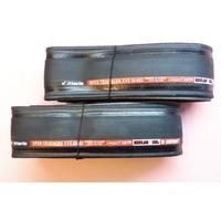 Two-Vittoria Triathlon Evo tyres 700 - 22 (Folding / Race ) NOS bicycle