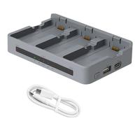 Two-Way Charging Hub for DJI Neo 2, 65W Fast Battery Charger Manager with USB-C Charge Cable for Neo 2 Drone Batteries, 3-Ports Charing Station