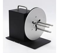 Two-Way Label Rewinder, 120mm Adjustable Speed 1-12 Inch/s, Baffle 220mm, Core 1-4 Inch, for Warehouse Retail