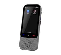 Two Way Language Translator, Instant Real Time Offline Translator Device, 4.59x1.97x0.5 Inches Compact Portable Smart Voice Assistant for Travel, Foreign Learning and School
