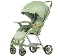 Two-Way Large Wheel Foldable Baby Stroller can sit or Lie Down portablehigh view0-3 Years oldfour-Wheel Shock-absorbingBaby Stroller A,31 * 54 * 92CM