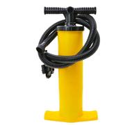 Two-Way Manual Air Pump - 4L High Pressure Portable Hand Pump, Durable Dual Action Inflator | Manual Air Pump With Multiple Nozzles For Inflatable Beds, Rad Boats