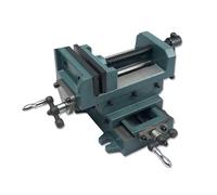Two-Way Moving Vise for 3-8 Inch Projects - Versatile Tool for Grinding, Cutting, and Tapping in Various Large Jobs