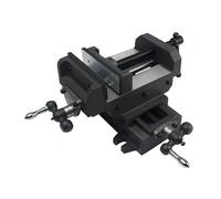 Two-Way Moving Vise for 3-8 Inch Projects - Versatile Tool for Grinding, Cutting, and Tapping in Various Large Jobs