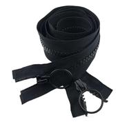 Two Way Open Ended Zipper 60-200cm Open-End Double Slider Zippers Jacket Plastic Zip DIY Garment Sew Zips Two-Way Opening Tail Zipper (Color : 2, Size : 140CM_NO8)