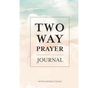 Two Way Prayer Journal With Instructions | Heavenly Clouds (Hardcover)