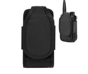 Two Way Radio Holster Case - Waterproof Portable Radio Pouch, Heavy Duty Radios Bag, Secure Belt Loop Radiio Holder, Durable Radios Case for Firefighter Rescue Security Outdoor Hiking Work