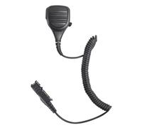 Two Way Radio Shoulder Mic Remote Speaker Microphone with 3.5mm Audio Jack for Motorola XPR 3300 3500 3300e 3500e Walkie Talkie (Black)