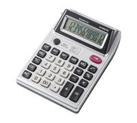 Two Way Screen 12 Digits Desktop Calculator Shockproof ABS Housing for Collaborative Workspaces and Home Use Ergonomic Desktop Calculator S