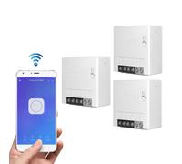 Two Way Smart Switch 10A AC100-240V Works with Amazon Alexa Google Home Assistant Nest Supports DIY Mode Allows to Flash the Firmware 10pcs