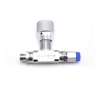 Two Way Throttle Valve with 08L Connector for Hydraulic Applications, Carbon Steel Body, 5800 PSI Pressure Capacity, Precise Flow Regulation Valve with Calibrated Knob (STB-G1/4)