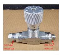 Two-Way Throttle Valve with 08L Connector | Hydraulic Flow Control Valve for STB-G1/4 or STB-G3/8 | Carbon Steel Body, for NPT Female Thread, 46 GPM, 5800 PSI(STB-G3/8)