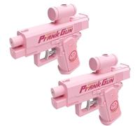 Two-Way Waters Guns for Prank Lovers, 2025 Reverse Prank Water Guns, School Office Prank (pink*2)