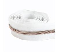 Two-Way Zip 2pc 2-10M 3# 5# Nylon Zippers Tape At Bag Backpack Zipper Slider Coat Jacket Zips Pulls Repair Kits DIY Sewing Accessories(Color 12,3.0Meters,No5)