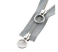 Two Way Zip 3pc 5# Zipper 70/90cm Length Double Circle Slider Two-Way Auto Lock Zippers DIY Sewing Down Jacket Garment Accessories for Sewing(Color-12,70cm)