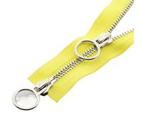 Two Way Zip 3pc 5# Zipper 70/90cm Length Double Circle Slider Two-Way Auto Lock Zippers DIY Sewing Down Jacket Garment Accessories for Sewing(Color-9,70cm)