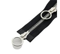 Two Way Zip 3pc 5# Zipper 70/90cm Length Double Circle Slider Two-Way Auto Lock Zippers DIY Sewing Down Jacket Garment Accessories for Sewing(L,90cm)