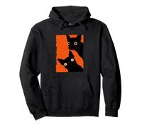 Two Weird Boston terrier Horror Style Meme Creepy Pullover Hoodie
