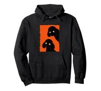 Two Weird Poodles Horror Style Meme Creepy Pullover Hoodie