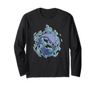 Two Whales of The World's Oceans Long Sleeve T-Shirt