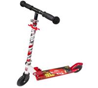 Two-wheeled scooter with brake, up to 50 kg, foldable, adjustable 6+ (Disney Cars)