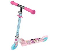 Two-wheeled scooter with brake, up to 50 kg, foldable, adjustable 6+ (Minnie Mouse)