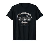 Two wheels always bobber motorcycle T-Shirt