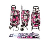 Two Wheels Lightweight Shopping Trolley, Hard Wearing & Foldaway Trendy Folding 2 Wheels Shopping cart