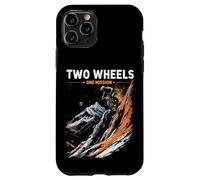 TWO WHEELS ONE MISSION Mountain Biking Case for iPhone 11 Pro