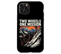 TWO WHEELS ONE MISSION Mountain Biking Case for iPhone 11 Pro