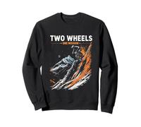 TWO WHEELS ONE MISSION Mountain Biking Sweatshirt