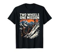 Two Wheels ONE Mission Mountain Biking T-Shirt