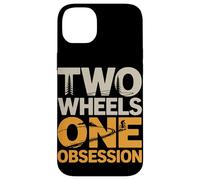 Two Wheels One Obsession Mountain Bike Case for iPhone 14 Plus