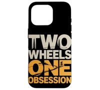 Two Wheels One Obsession Mountain Bike Case for iPhone 16 Pro