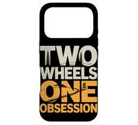 Two Wheels One Obsession Mountain Bike Case for iPhone 17 Pro
