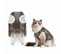 Two Wolves in The Snow Recovery Suit for Dogs Cats After Surgery,Pet Recovery Shirt, Dog Onesies Pet Surgery Recovery Suit
