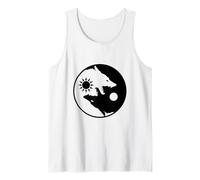 Two Wolves Inside/Yin Yang Wolf/Psychology Ego Tank Top