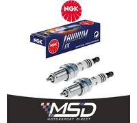 Two ( x2 ) GENUINE NGK SPARK PLUGS NGK3797 / CR8EHIX-9