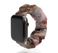 Two Young Girls at The Piano 1892 Scrunchie Watch Bands Soft Elastic Replacement Wristband Compatible with Apple Watch 42mm/44mm