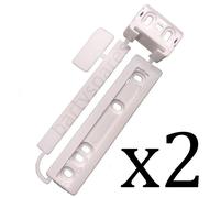 Paxanpax PRF062 Universal Integrated Fridge Freezer Decor Door Mounting & Installation Plastic Sliding Bracket Fixing Kit