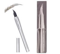 Two Zinser Eyebrow Pencil - 0.8ml Precision Pencil for Natural Eyebrows, Durable and Easy to Apply, Ideal for Eye Makeup