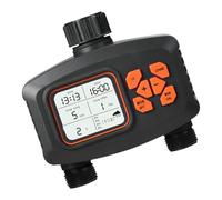 Two Zone Hose Timer Watering With 3 Separate Programs Automatic Garden Watering Systems Sprinkler Automatic Water Timer For Garden Hose