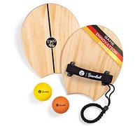 two46 Boardball | Outdoor Game for Kids & Adults - | Exciting Beach & Yard Game - Alternative to Badminton & Tennis - Made in Germany