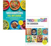 Twochubbycubs Full-on Flavour & Twochubbycubs The Cookbook By James Anderson, Paul Anderson 2 Books Collection Set