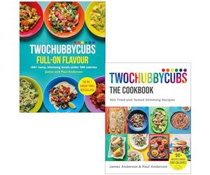 Twochubbycubs Full-on Flavour & Twochubbycubs The Cookbook By James Anderson, Paul Anderson 2 Books Collection Set